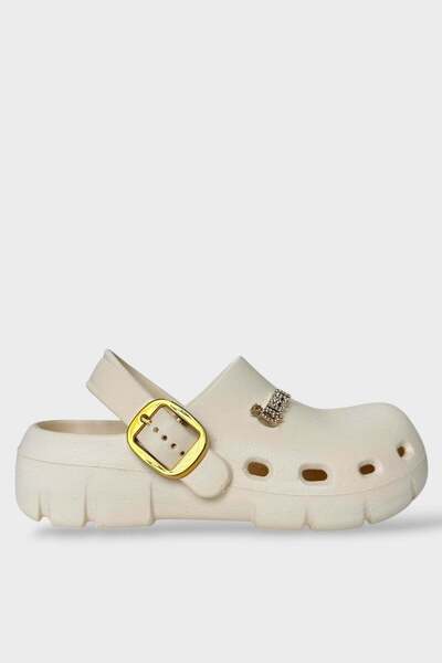 Liger Comfort Stylish Medical Nurse Sabo Slippers Cream