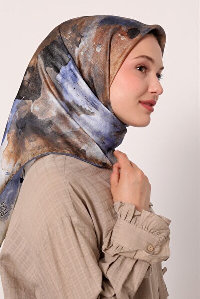 Levidor Φουλάρι με μοτίβο παστέλ και λαμπερά κρύσταλλα