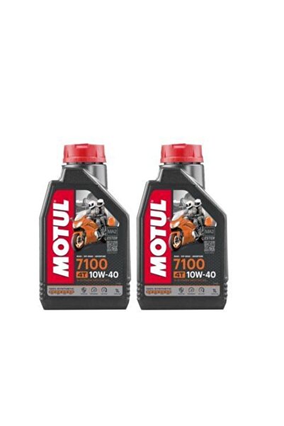 Motul 7100 10W40 1 Litre x 2 Adet 4T Motosikelt Motor Yağı - 0781387029395