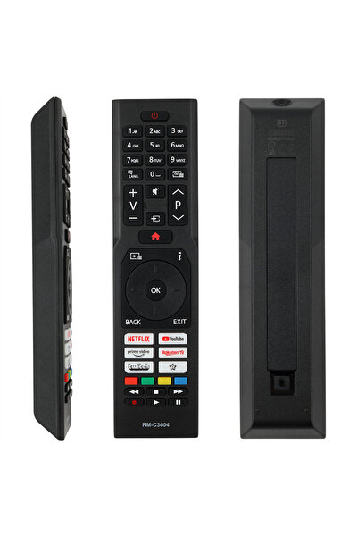 Powermaster Jvc HJC123 RM-C3604 Netflix-Youtube-Prime Video Tuşlu Lcd-Led Tv ...