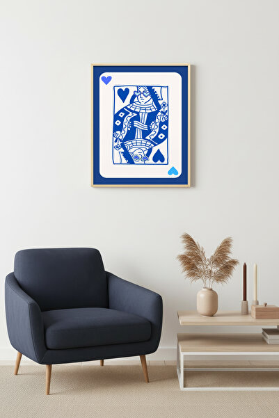 huhuli Ρετρό πίνακας ποπ αρτ με φυσικό ξύλινο πλαίσιο - Πορτρέτο γυναίκας με ...