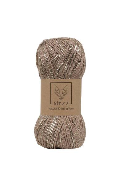 Ritzz Koton Floş Simli - Γαλακτοκαφέ Χρυσό