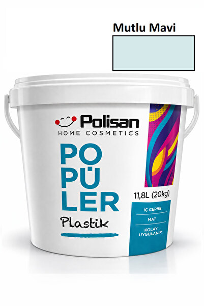 Polisan Popüler Plastik 20 Kg İç Cephe Boyası – Ekonomik & Kolay Uygulama - M...