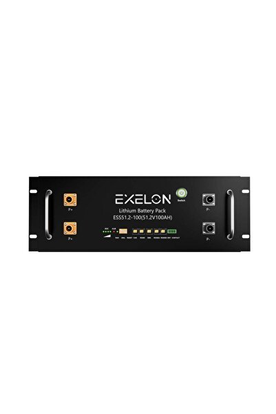Exelon 51.2V 100Ah Rack Tipi LiFePO₄ Lityum Batarya