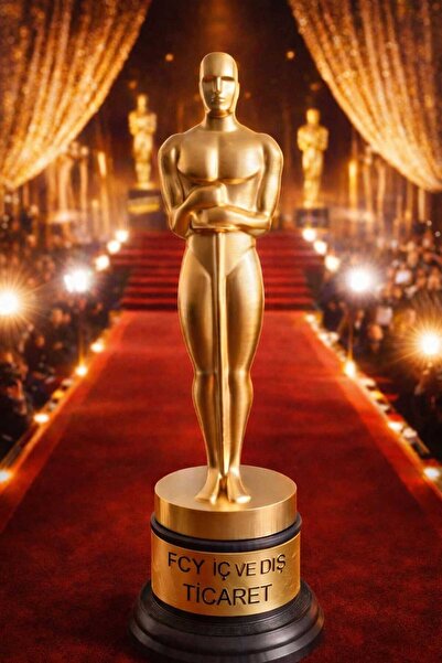 CEREN YÜCEL KİŞİYE ÖZEL OSCAR ÖDÜLÜ "KENDİN YARAT" - 15 CM - 3D BASKI PLASTİK...