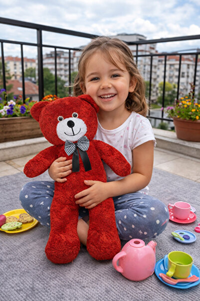 Özgüner Oyuncak 50 cm Peluş Ayıcık Sevgiliye ve Çocuğa Özel Hediye Oyuncak