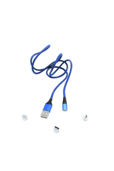 PARADOX SINCE 1992 Μαγνητικό Καλώδιο USB 3 σε 1 Γρήγορης Φόρτισης QC 3A Type ...