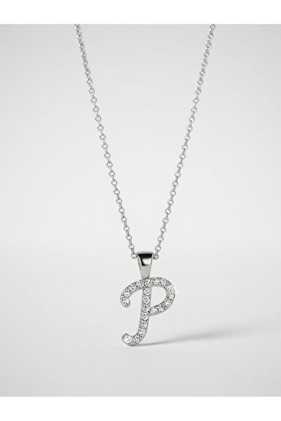 RozeJewelry Zarif Işıltı “P” Harf Kolye – Minimal ve Şık Tasarım