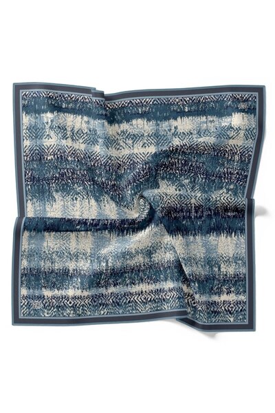 Levidor Gradient Antique Pattern Sparkling Crystal Scarf