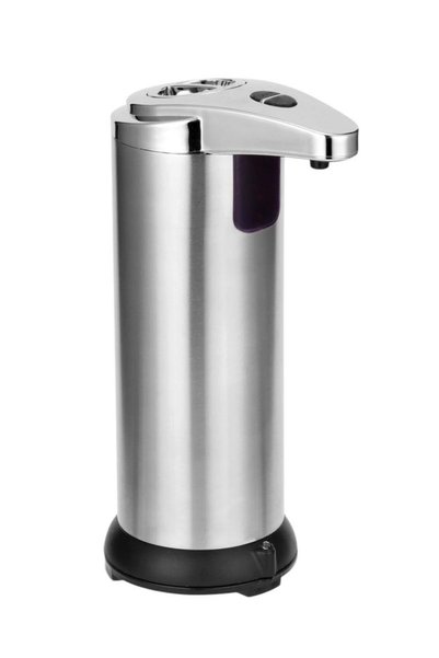 OEM Dispenser sapun lichid cu senzor de miscare, gri metalizat, 250 ml