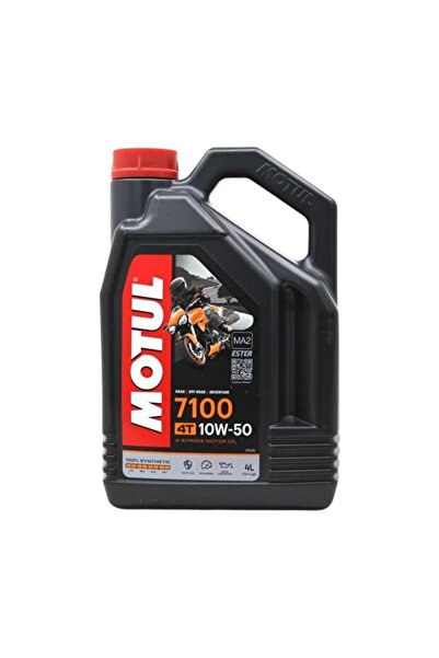 Motul 7100 10W50 %100 Sentetik Motosiklet Motor Yağı 4 Litre - 0781387029449
