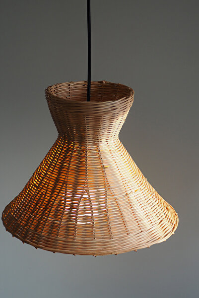 rattam Rattan Sarkıt Avize: LOTUS