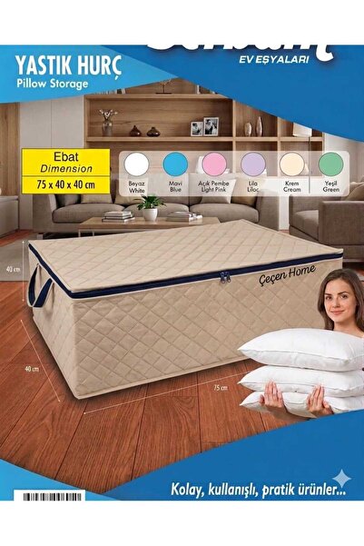 ÇEÇEN HOME Μεσαίου μεγέθους συρταριέρα τύπου Telalı, Θήκη για μαξιλάρια κάτω ...