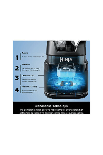 NINJA Detect Pro Smoothie Blender Gümüş