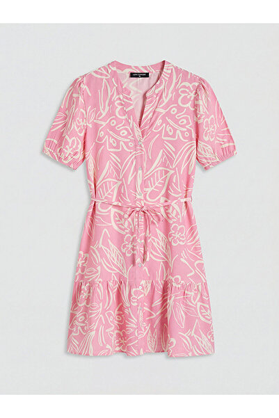 LC Waikiki Nevavm with a Difference of Opinion, Lcw Comfort Pink Dress with a...