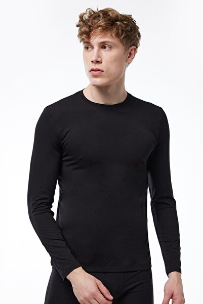 Malabadi 045 Men's O-Neck Long Sleeve Badi̇