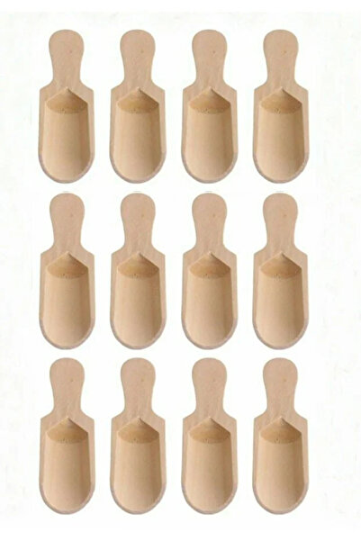 Motto Kitchen 12 Adet Mini Kürek Baharat Kaşığı