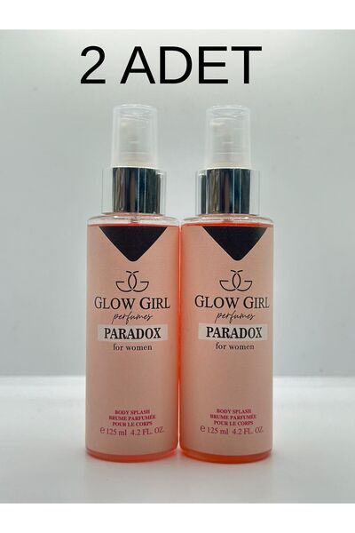 GLOW GİRL 218 Paradox Paradoxe Body Mist Kadın Vücut Parfümü 125 Ml 2 Adet
