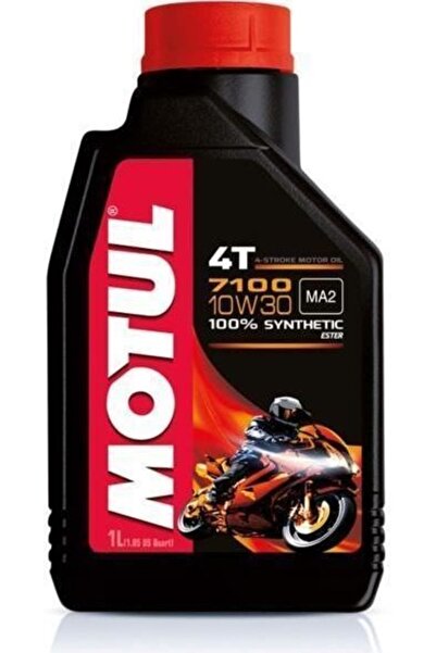 Motul 7100 10W30 4T 1 Litre Motosiklet Motor Yağı - 0781387029487