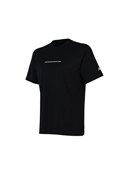 New Balance MNT1648 Μαύρο Ανδρικό Μπλουζάκι