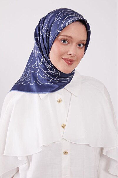 Levidor Αφηρημένο σχέδιο λουλουδιών με λαμπερό κρυστάλλινο φουλάρι