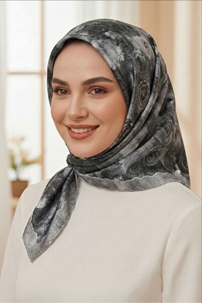 Levidor Φουλάρι με σχέδιο τριαντάφυλλου κήπου και λαμπερά κρύσταλλα