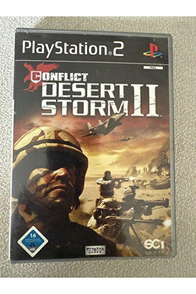 EA ps2 CONFLICT DESERT STORM 2 (almanca kapak) orjinal oyun kitapçık yok 10/7...