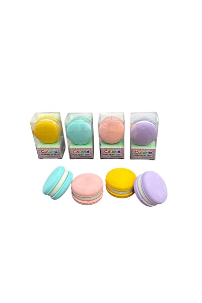 Coloria Σετ Γόμας 3D Μακαρόν 4 τεμαχίων