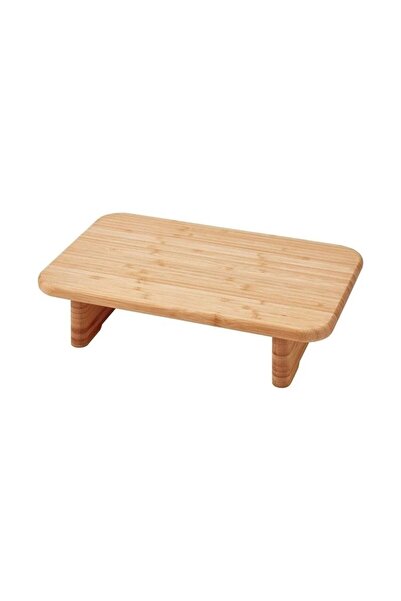Senin Dükkanın Bamboo Chopping Board & Presentation Stand with Stand 32Cmx22Cm