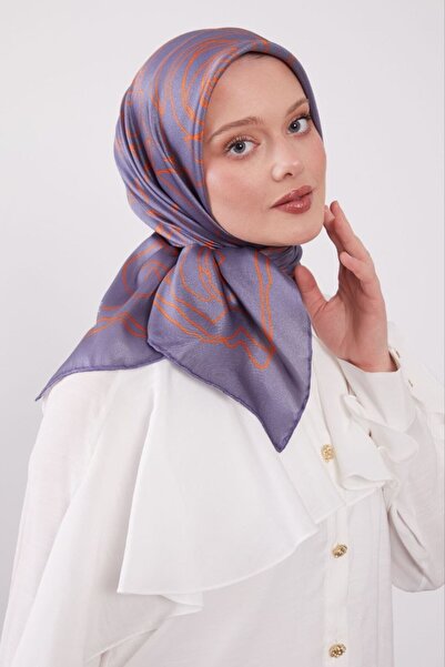 Levidor Αφηρημένο σχέδιο λουλουδιών με λαμπερό κρυστάλλινο φουλάρι