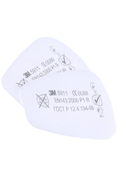 3M 5911 - Prefiltre pentru protectie la particule, asigura o clasa de protect...