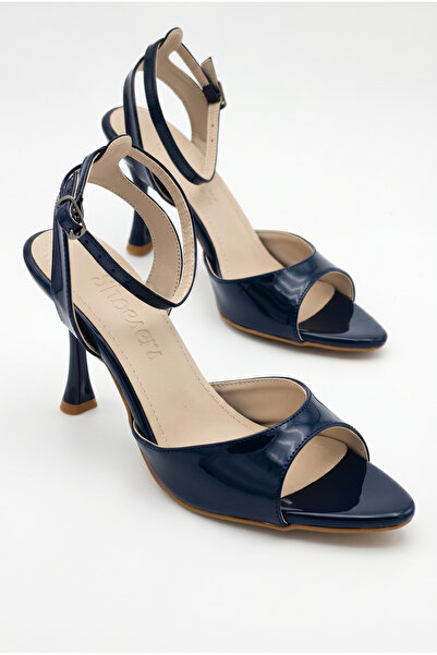 Shoesers Γυναικεία βραδινά παπούτσια με ψηλό τακούνι με λουράκι με μονό λουρά...