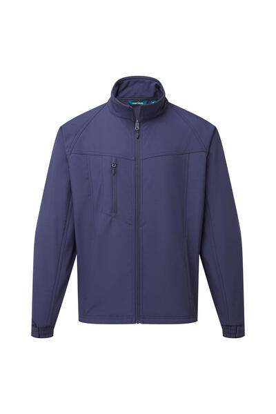 PORTWEST Geaca de lucru, cu buzunare, pentru ploaie, bleumarin