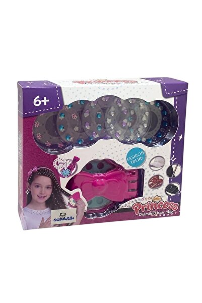 TRUST STORE Princess Saç Tasarım ve Güzellik Seti Yaratıcı Saç Aksesuar Oyunu