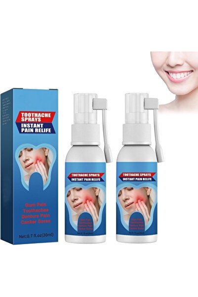Hope 2 Pcs Toothache Sprays, Rapid Relieve Tooth Discomfort