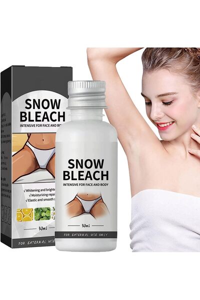 Hope Snow Bleach Cream for Private Part Underarm Whitening, Dark Skin Bleachi...