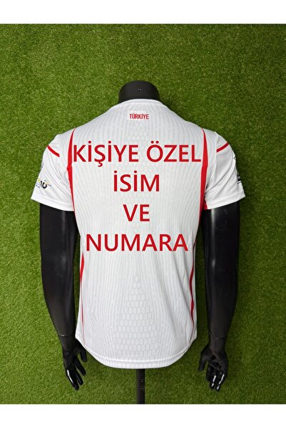 Quaxram Kişiye Özel Baskılı FIFA World Cup Türkiye Yetişkin Futbol Forması - ...