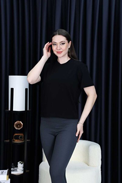ASLAMI TEKSTIL Short Sleeve Loose T-Shirt