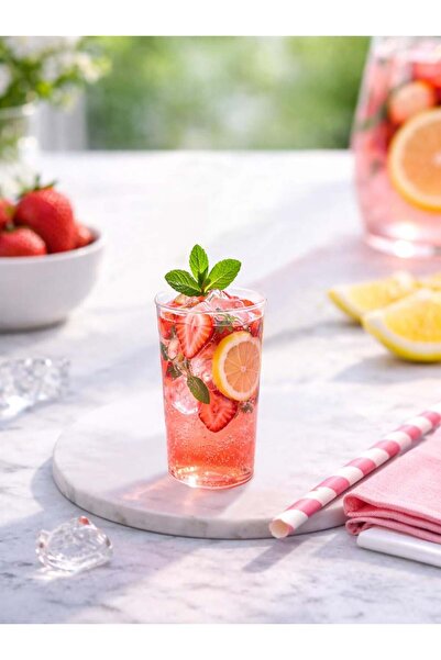Parti Adresi Mika Plastik Kokteyl Sunum Bardağı Şeffaf 80 ml 6'lı