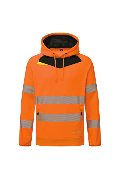 PORTWEST Hanorac de lucru, reflectorizant, stretch, portocaliu/negru