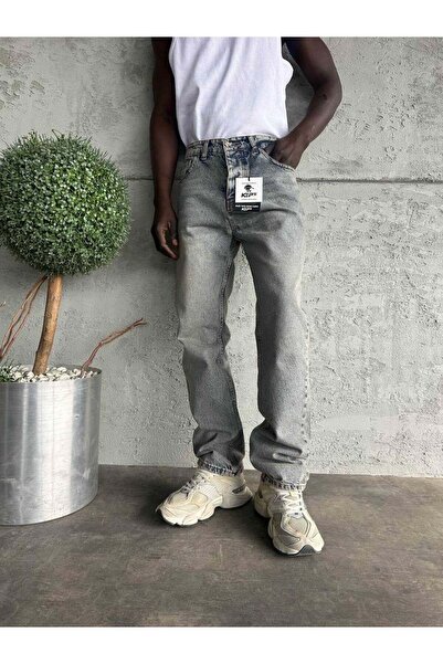 KEPS BAGGY KOT PANTOLON MAVİ