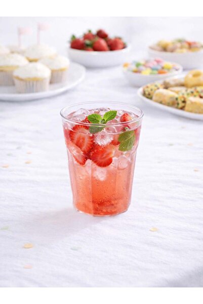 Parti Adresi Mika Plastik Bardak Şeffaf Meşrubat Bardağı 350 ml 20'li