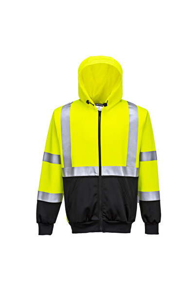 PORTWEST Hanorac de lucru, reflectorizant, galben/negru