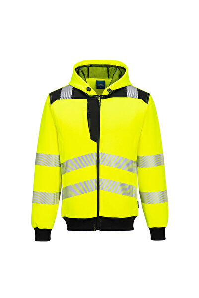 PORTWEST Hanorac de lucru, reflectorizant, galben/negru