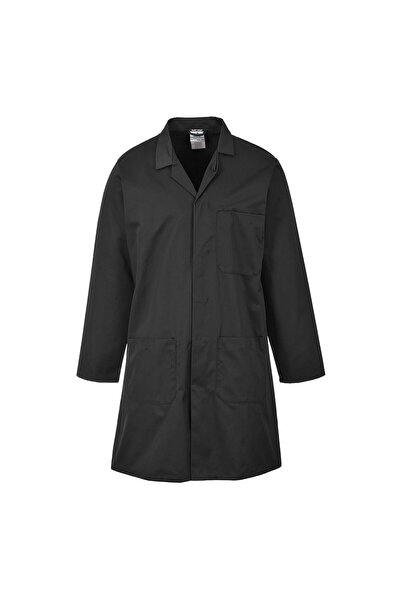 PORTWEST Halat de lucru, cu buzunare, negru