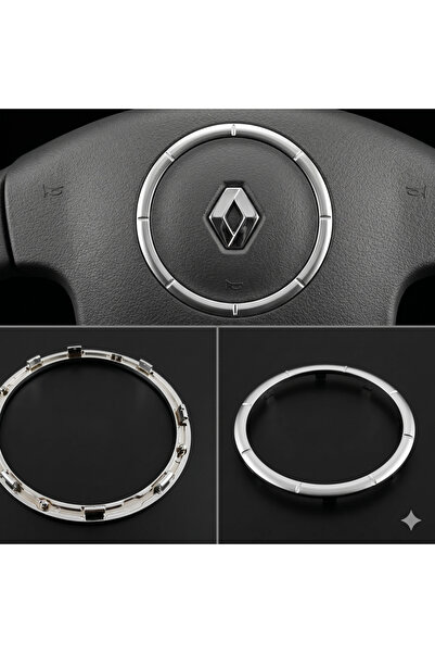 Oto Pusula Renault Megane 2 Scenic 2 Kangoo 2 Airbag Nickel Steering Wheel Ma...