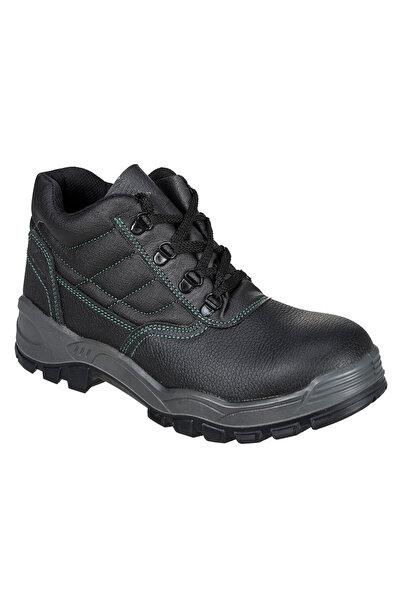 PORTWEST Bocanci de protectie, S1, talpa antialunecare, din piele, negru