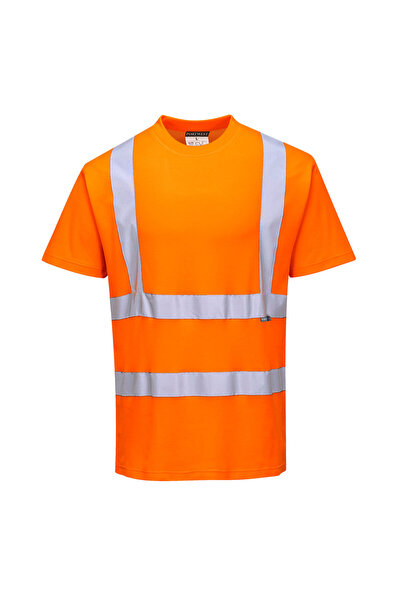 PORTWEST Tricou de lucru, reflectorizant, portocaliu