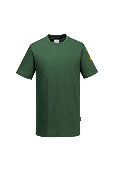 PORTWEST Tricou de lucru, antistatic, verde