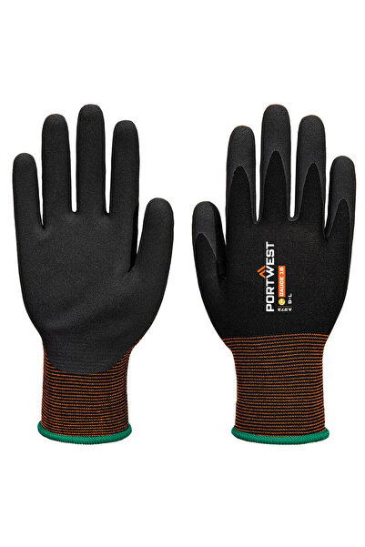 PORTWEST Manusi de protectie, latex, negru